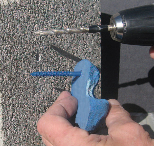 Picture for category How to Install Screw-On Holds to Concrete