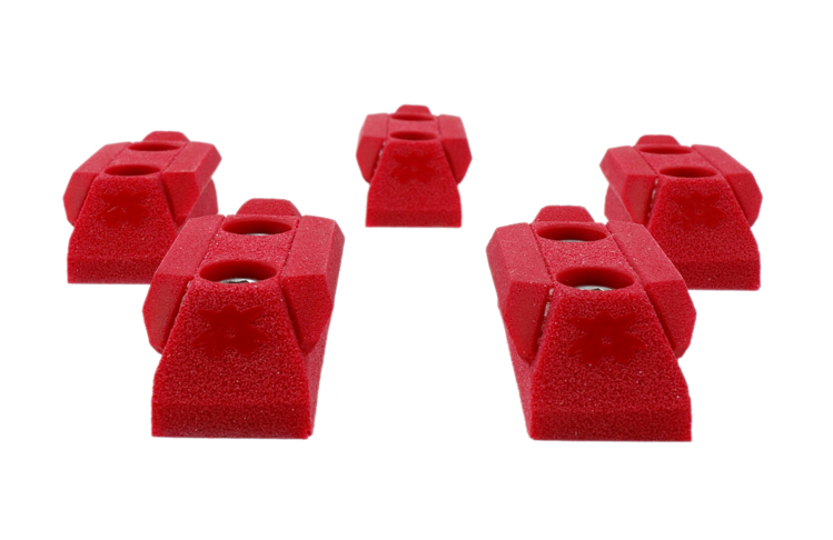Picture of 2 Bolt Playground Climbing Hold - Narrow Hedron - 5 Pack