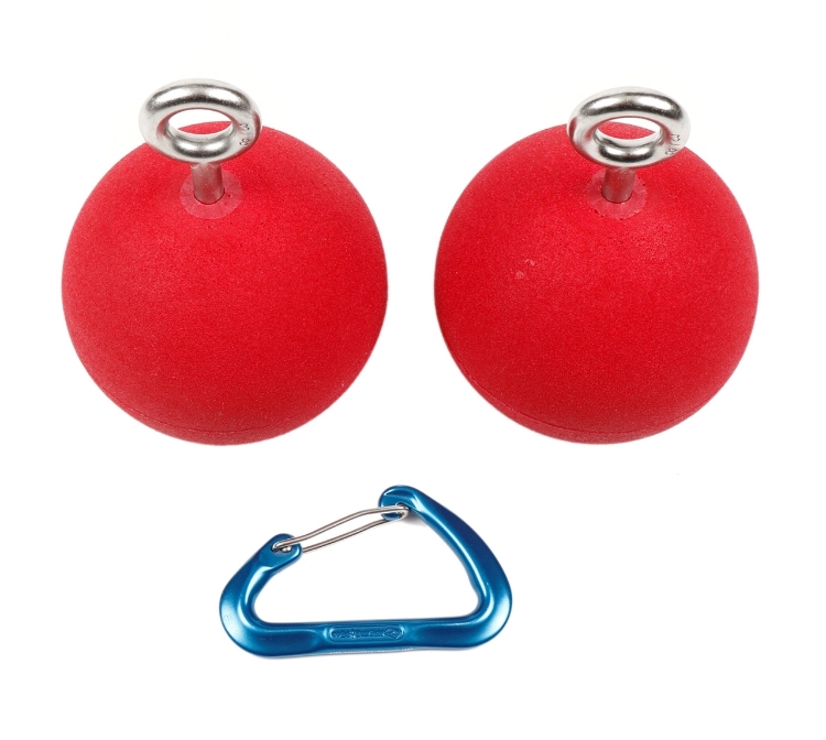 Picture of 4-1/2" Large Hanging Ninja Balls (Set of 2)