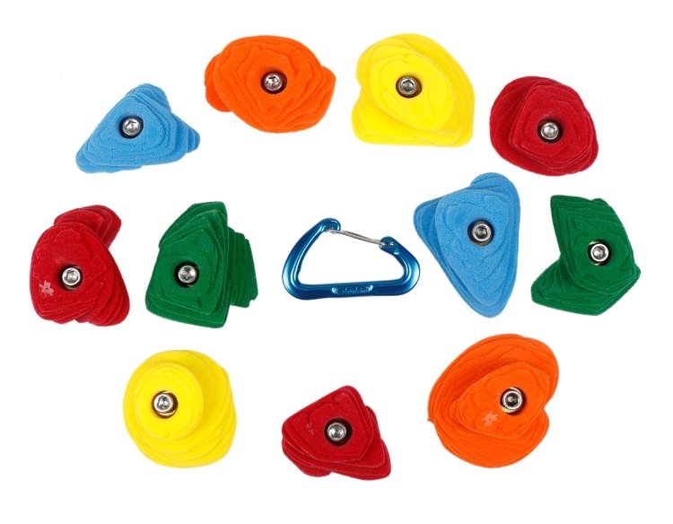 Set Of 8 Crimp Indoor Climbing Holds - LEDGE Climbing - View #8