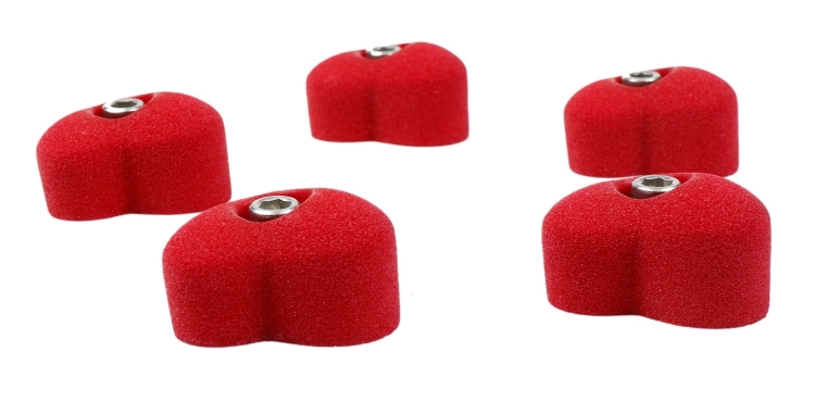 Picture of 5 Small Heart Feet (Bolt-On)