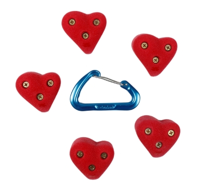 Picture of 5 Small Heart Feet (Screw-On)