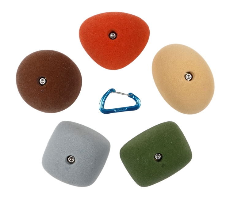 5 XL Basic Slopers Atomik Climbing Holds