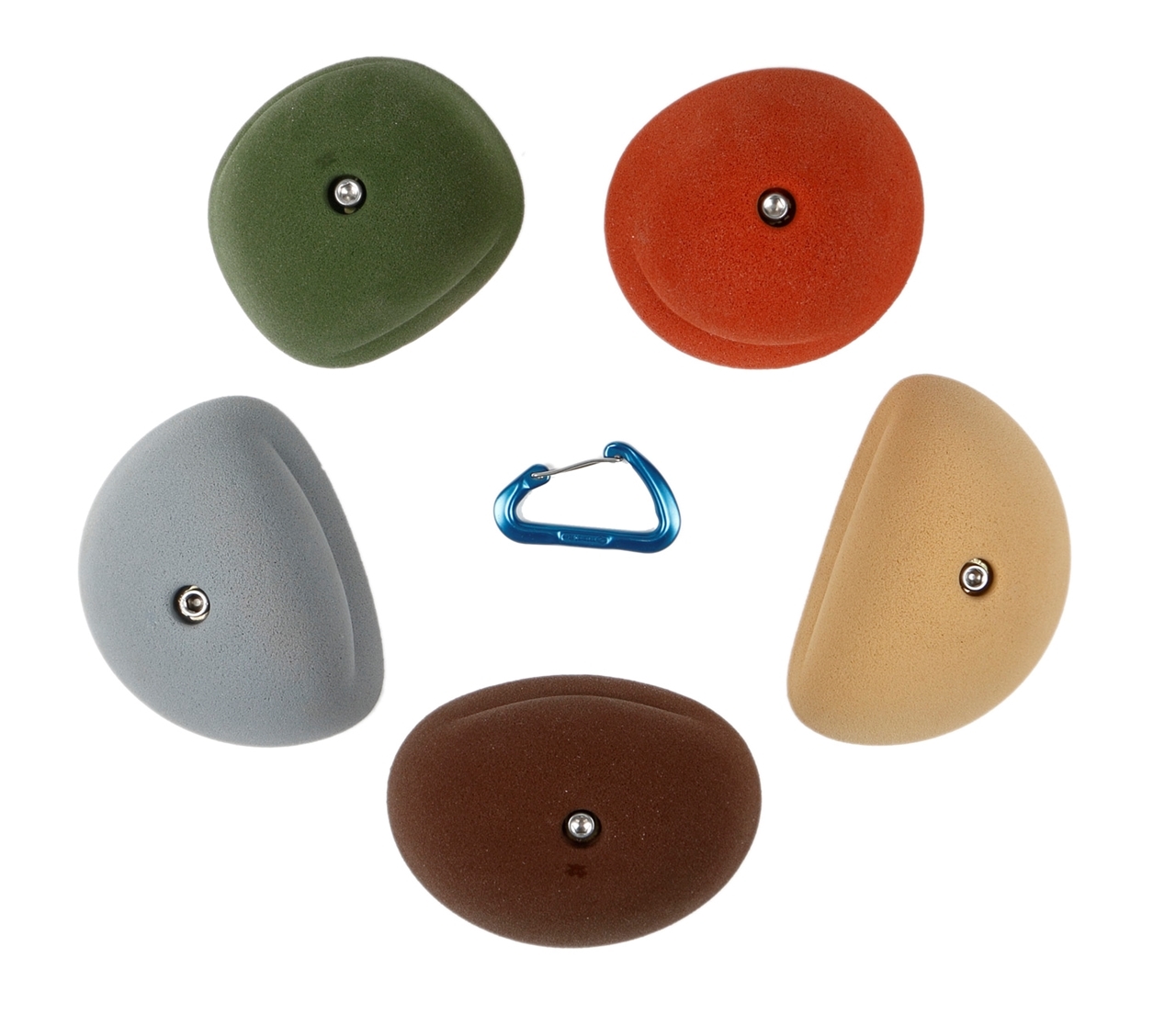 5 Extra Large Simple Slopers Atomik Climbing Holds