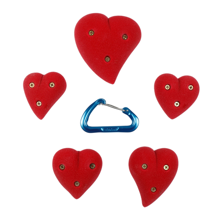 Picture of 5 Medium Hearts (Screw-On)