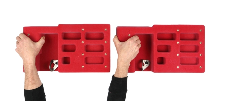 Picture of Atomik Grip Training HangBoard (3 Row)(Two pieces)