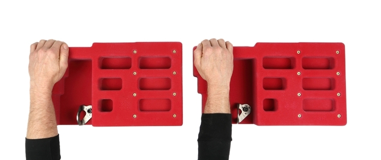 Picture of Atomik Grip Training HangBoard (3 Row)(Two pieces)