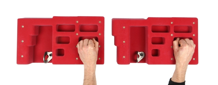 Picture of Atomik Grip Training HangBoard (3 Row)(Two pieces)