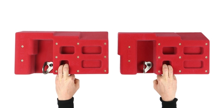 Picture of Atomik Grip Training HangBoard (2 Row)(Two pieces)