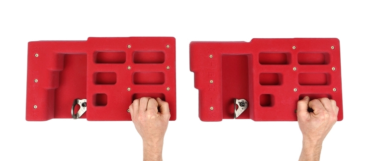 Picture of Atomik Grip Training HangBoard (2 Row)(Two pieces)