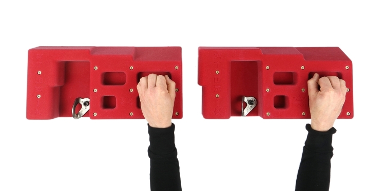 Picture of Atomik Grip Training HangBoard (2 Row)(Two pieces)