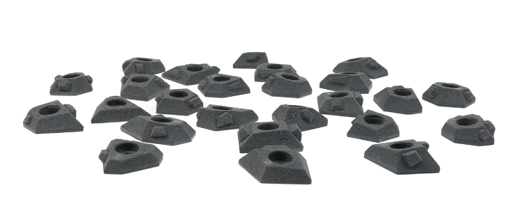 Picture of 25 Super Small Hedron Tech Feet