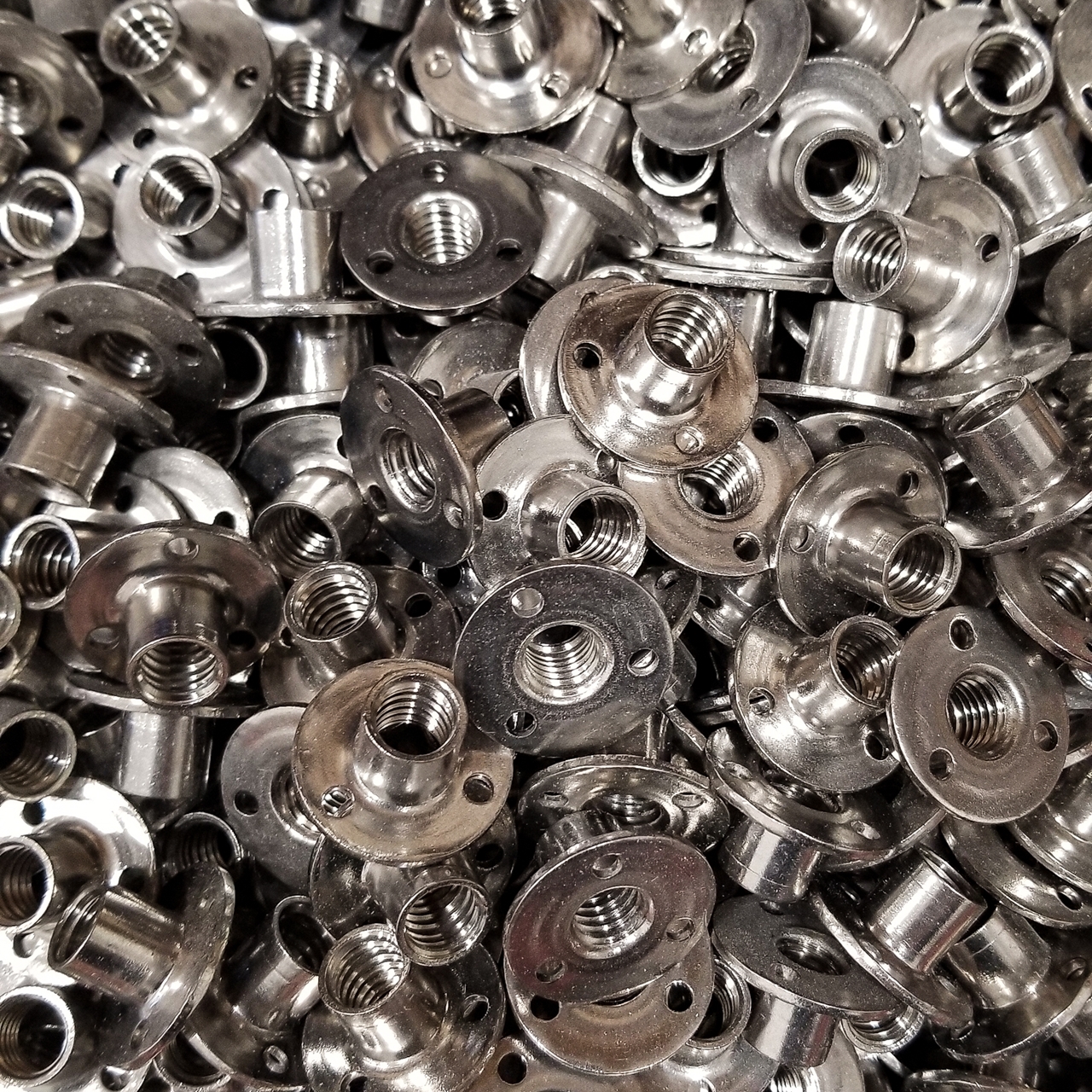 stainlesssteeltnutroundbase Atomik Climbing Holds