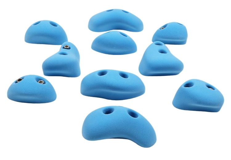 Picture of 10 Pack 2-Bolt Playground Climbing Holds Contractor Grade
