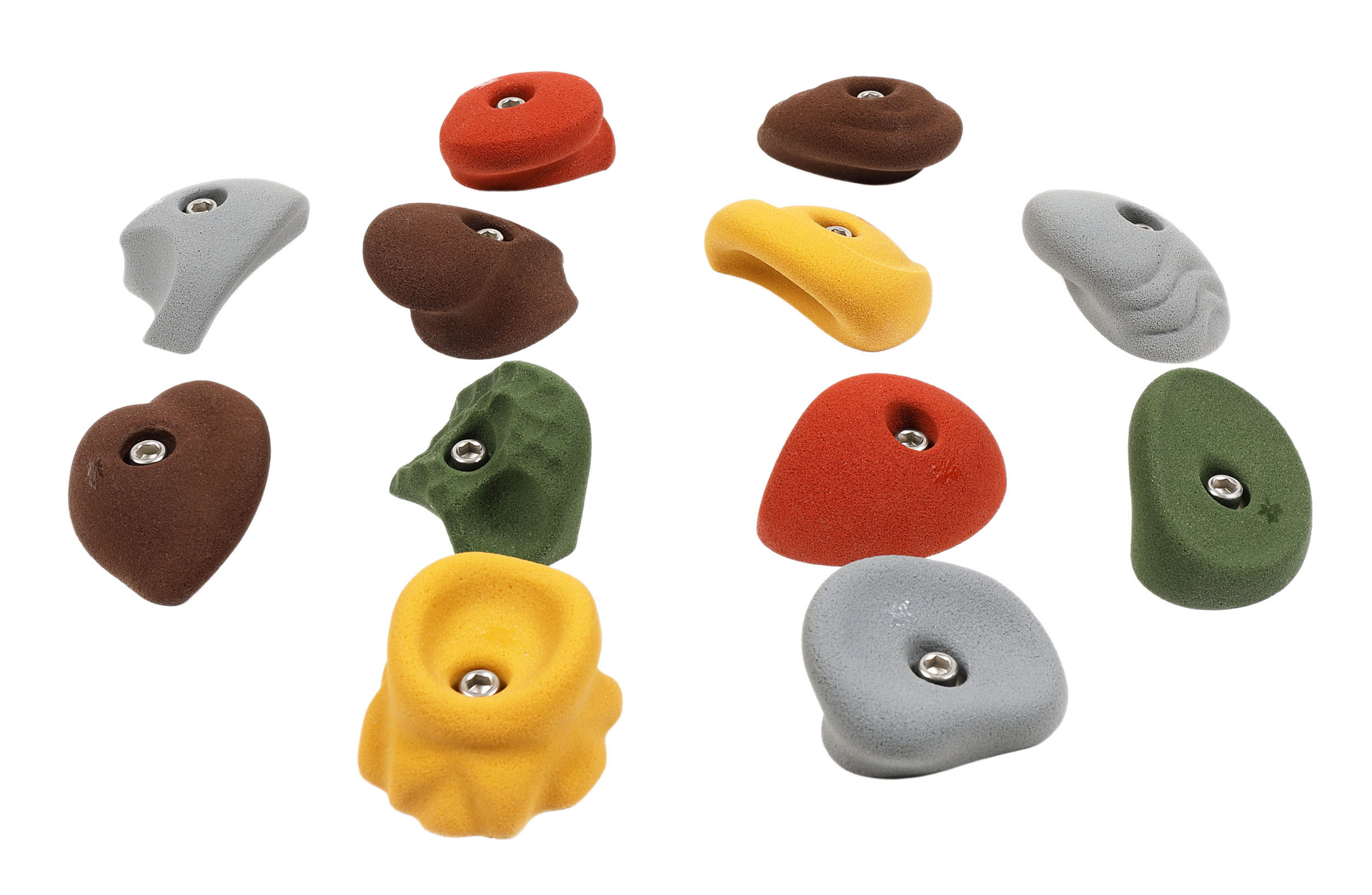 12 Large Classic Jugs Atomik Climbing Holds