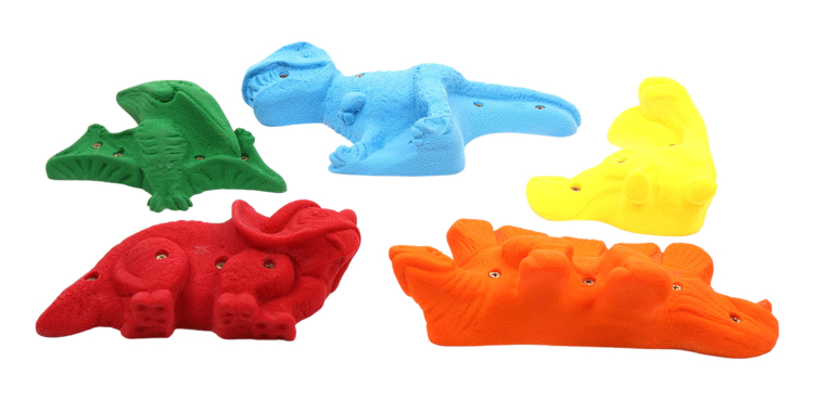 Picture of 5 Pack XL Dinosaurs (Screw-On)