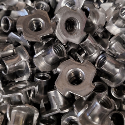 Picture of T-nut STAINLESS STEEL 4-Prong