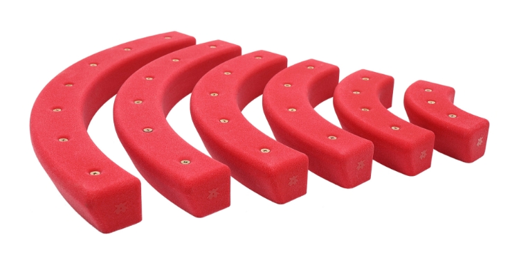 Picture of 6 Pack of Rainbow Rails (Screw-On)