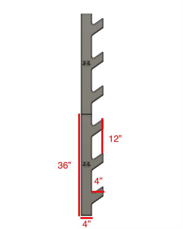 Picture of Stackable Salmon Ladder (HDPE)(Set of 2)