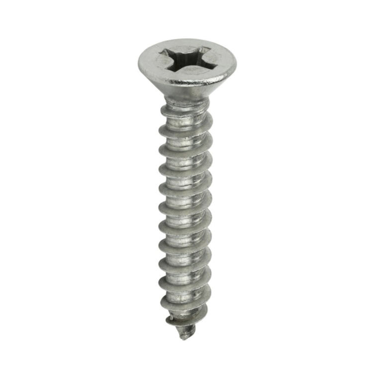 Picture of #12 x 1-1/2" Stainless Steel Screw for Metal Peg Board Receiver