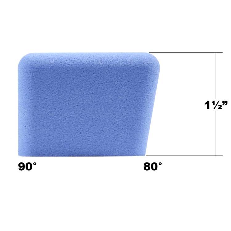 Picture of 1.5" - 80/90 Degree Incut Campus Rung (Screw-on)
