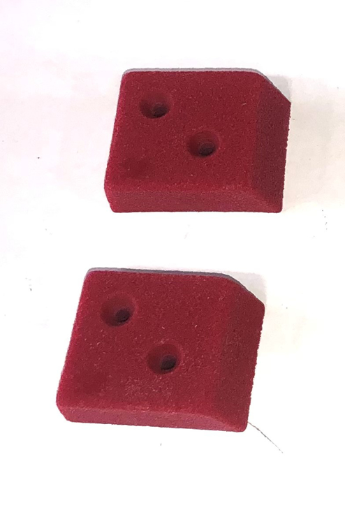 Picture of DEAL OF THE DAY System Feet - #11 (Screw on) (Set of 2) RED