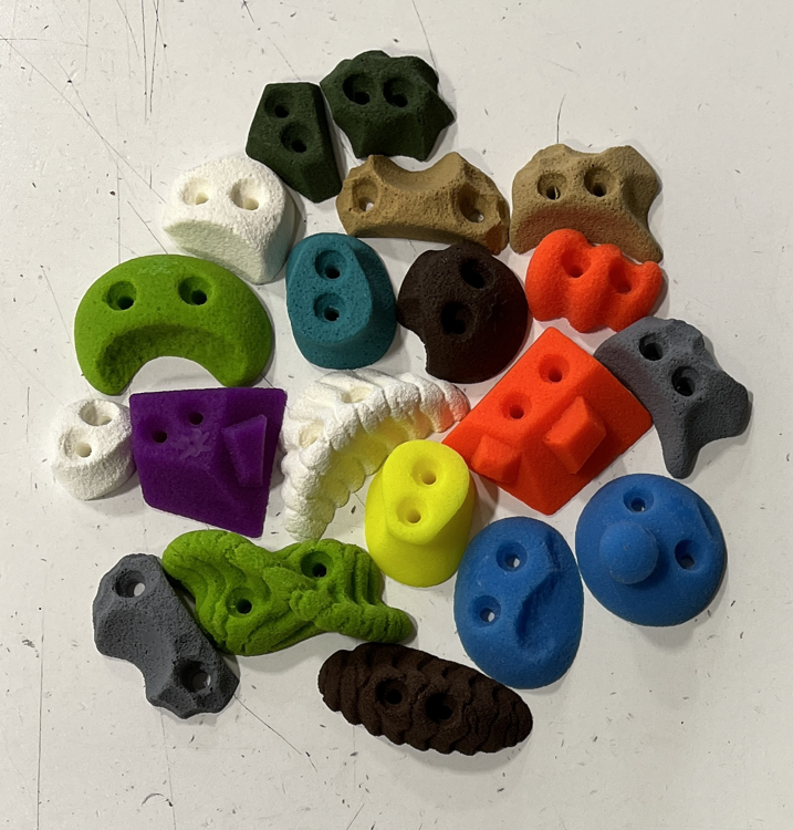 Picture of DEAL OF THE DAY 20 Tiny Classic Feet (Screw-On) - RANDOM COLORS