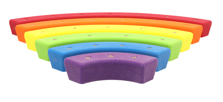 Picture of DEAL OF THE DAY 6 Pack of Rainbow Rails (Screw-On)