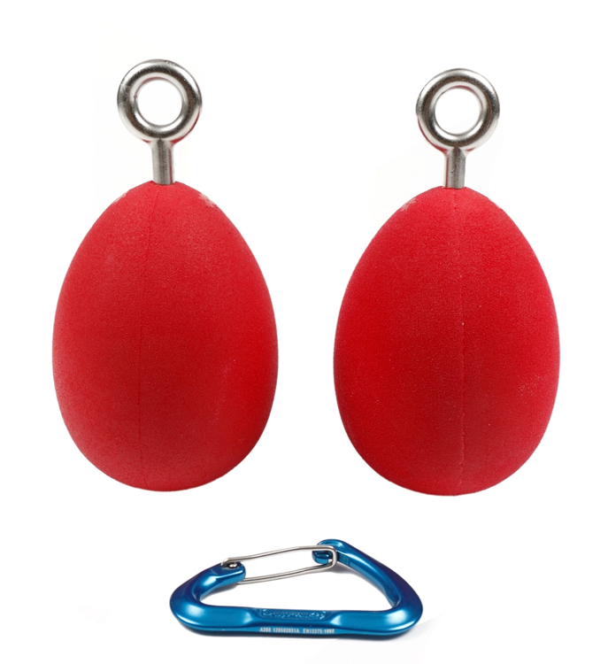 Picture of DEAL OF THE DAY Eggs (Set of 2) - RED