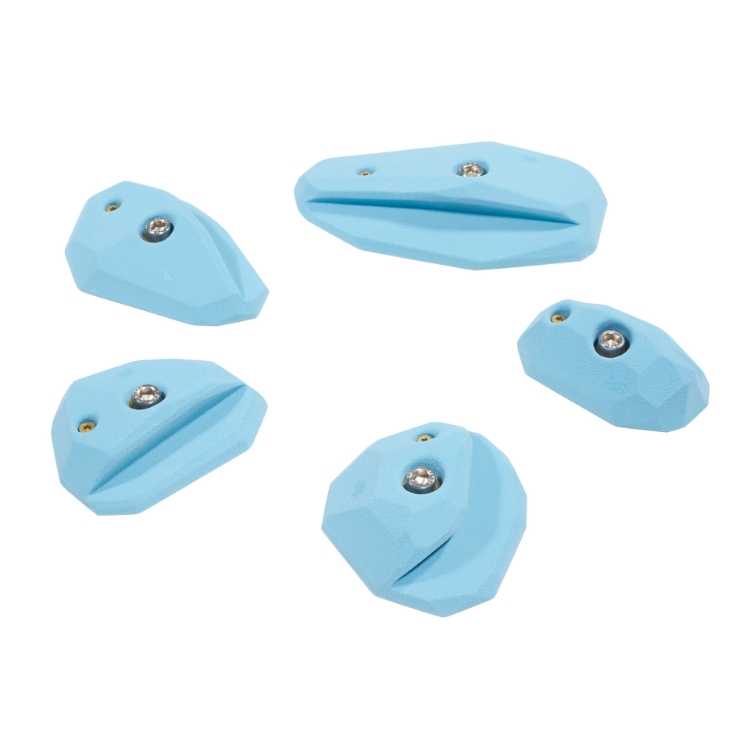 Picture of Dry Tooling 5 Medium Facet Crimps (Steep Wall)