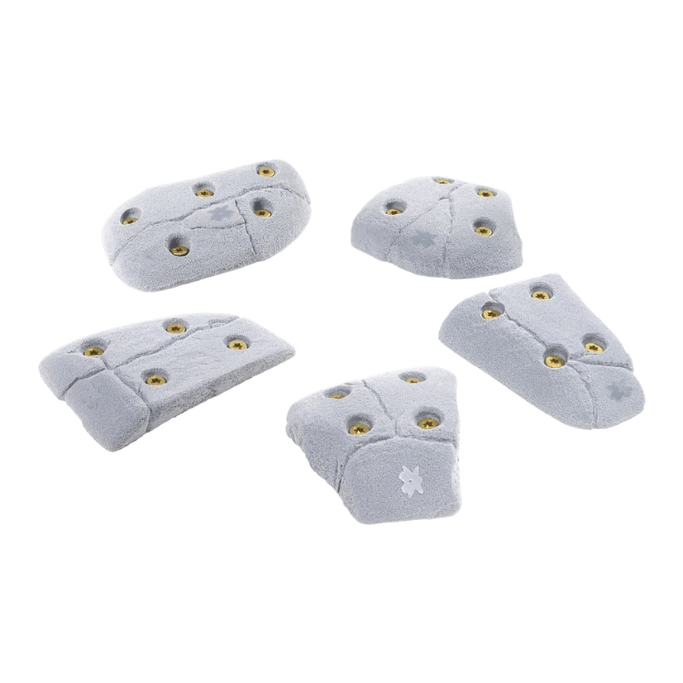 Picture of 5 Small Granite Crimps Set #1 (Screw-On)