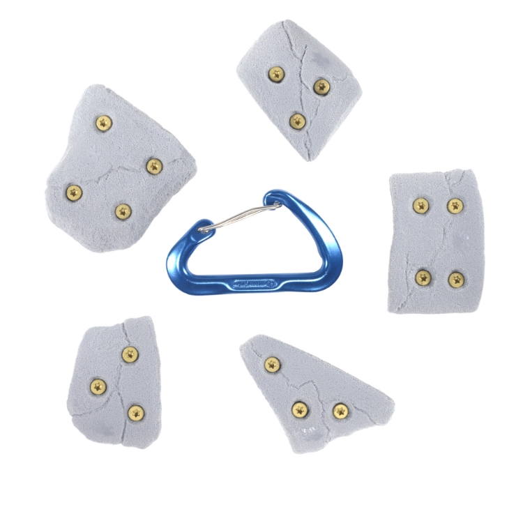 Picture of 5 Small Granite Crimps Set #3 (Screw-On)