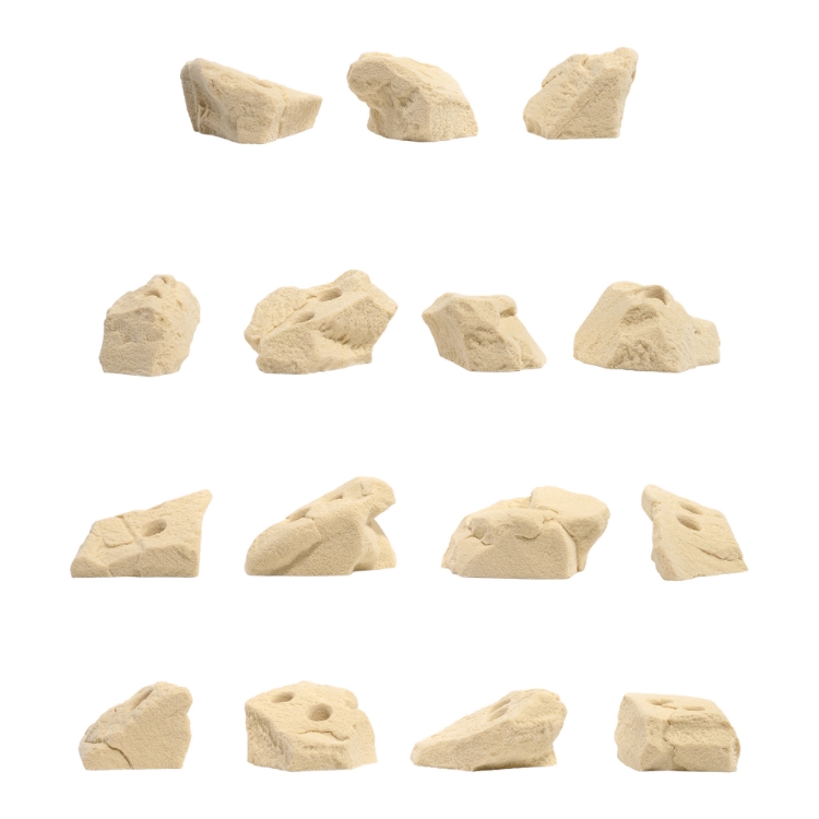 Picture of 15 Small Granite Steep Wall Feet (Screw-On)