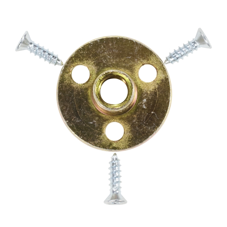 Picture of T-nut INDUSTRIAL Round Base (Zinc)