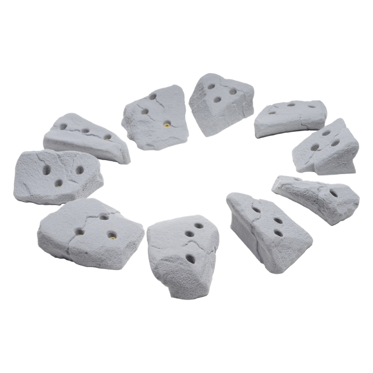 Picture of 10 Medium Granite Jugs Steep Wall (Screw-on)