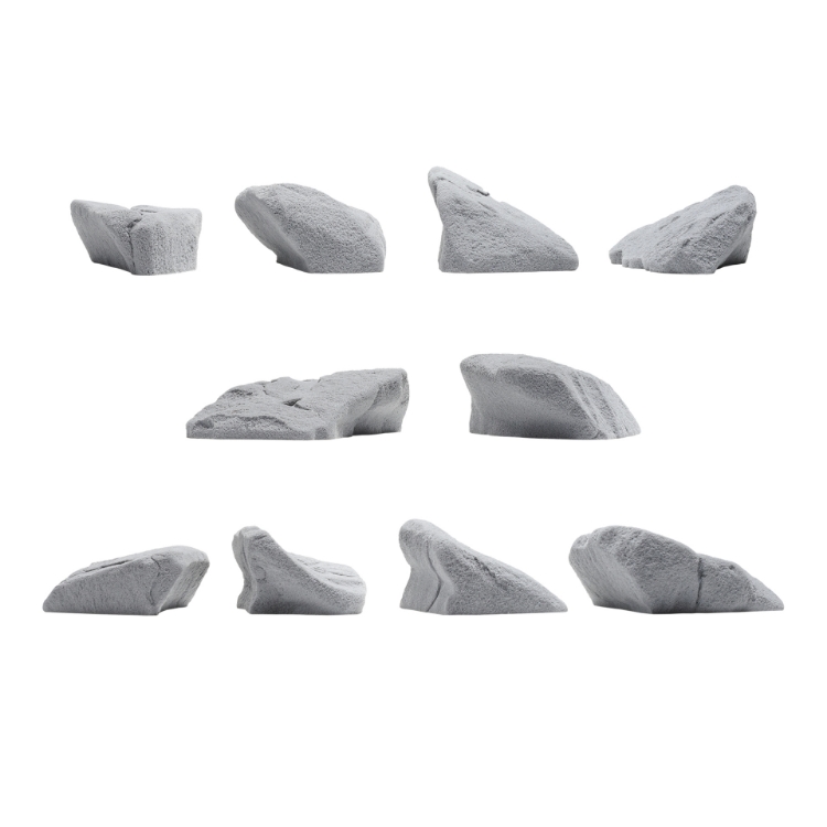 Picture of 10 Medium Granite Jugs Steep Wall (Screw-on)