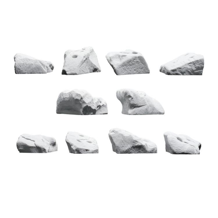 Picture of 10 Medium Granite Jugs Low Angle (Screw-on)