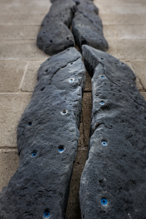 Picture of XXXL Granite Crack Sections C and D (Two Holds)