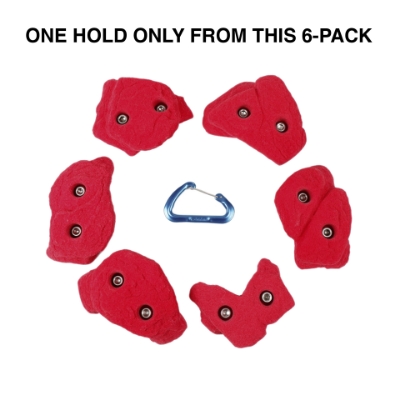 Picture of 2 Bolt Playground Climbing Holds - Granite - ONE HOLD ONLY