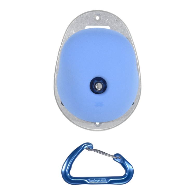 Picture of Removable Climbing Hold (STEEP WALL JUG) with Complete Bracket (One Hold Only With Key and Metal Baseplate Installed)