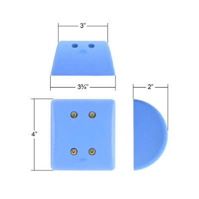 Picture of 3" x 100º System Pinches (Screw-On) (Set of 2)