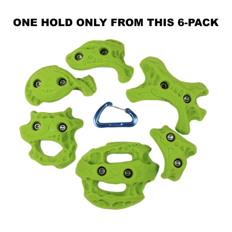 Picture of 2 Bolt Playground Climbing Holds - Limestone - Single Hold Only