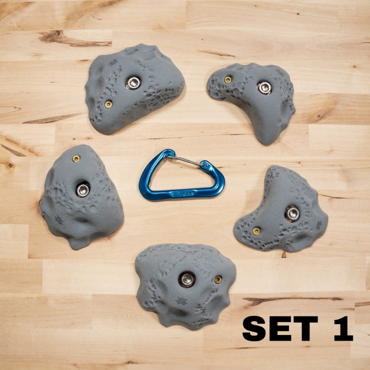 Picture of 5 Medium Limestone Slopers (Sets 1 through 3)