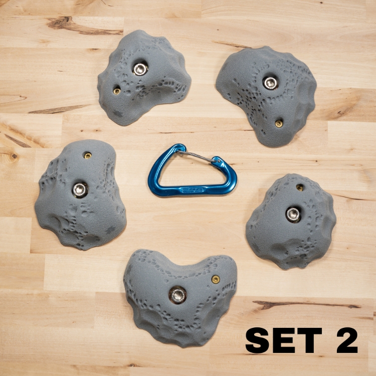 Picture of 5 Medium Limestone Slopers (Sets 1 through 3)