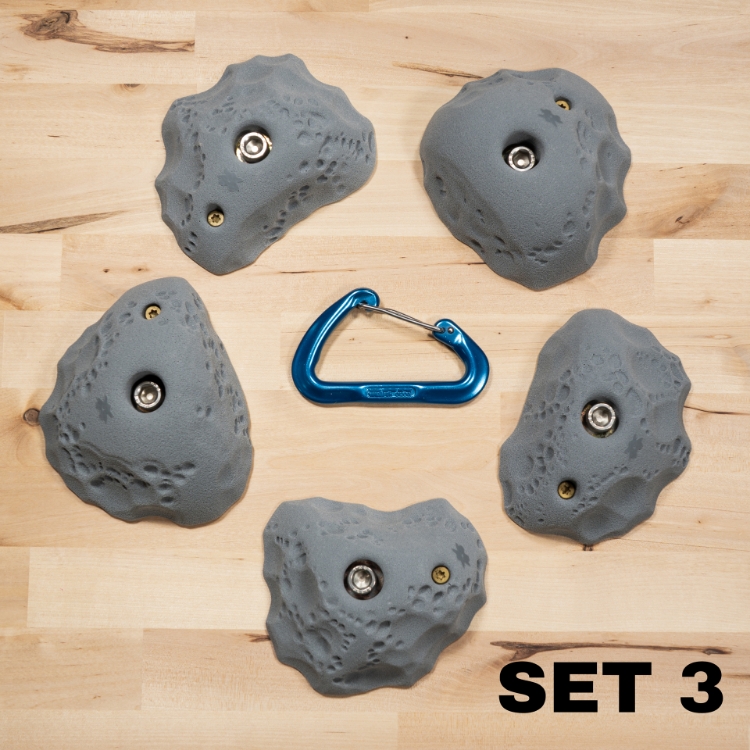 Picture of 5 Medium Limestone Slopers (Sets 1 through 3)