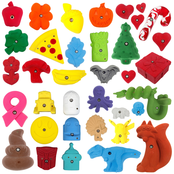 Picture for category BOLT-ON Children's Novelty Climbing Holds