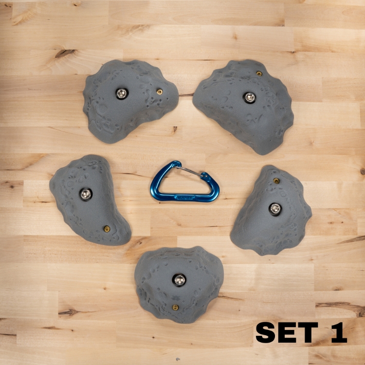 Picture of 5 Large Limestone Slopers (Sets 1 through 3)