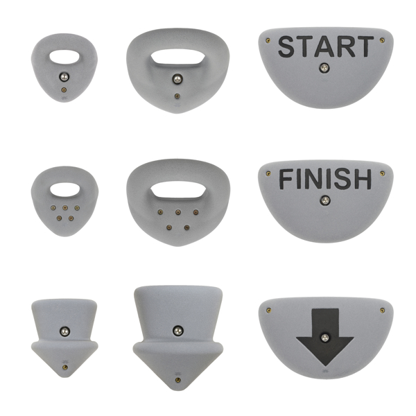 Picture for category Down-Climb Jugs and Start/Finish Holds