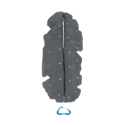 Picture of XXL Granite Finger Crack Sections #5 and #6 (Two Holds) (Flaring) Home Wall Friendly Size
