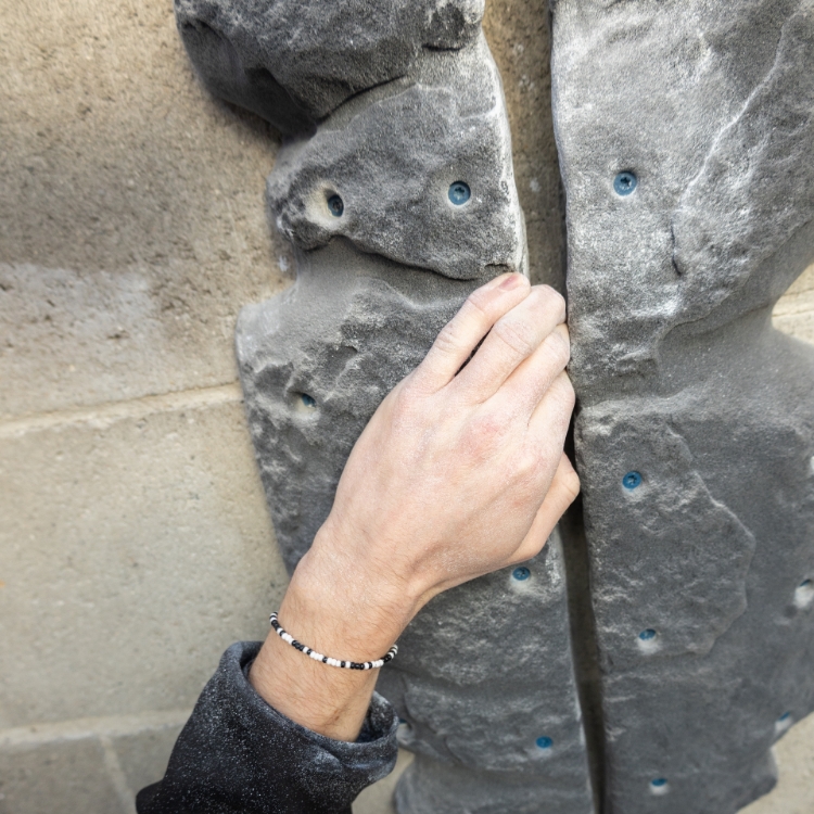 Picture of XXL Granite Finger Crack Sections  #1 and #2 (Two Holds) (Splitter) Home Wall Friendly Size